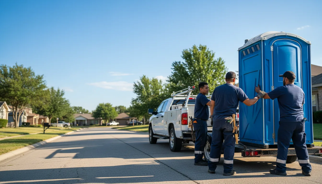 Portable Toilet Rental in Hemphill, TX near me